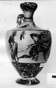 LEKYTHOS (ATHENIAN, BLACK-FIGURE)