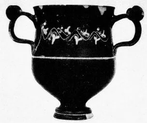 KANTHAROS (SOUTH ITALIAN, GNATHIAN, ADDED COLOUR)