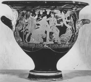 KRATER, BELL (ATHENIAN, RED-FIGURE)