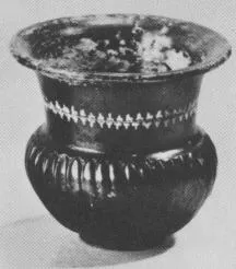 MUG (SOUTH ITALIAN, GNATHIAN, BLACK GLAZE)