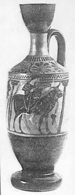 LEKYTHOS (ATHENIAN, BLACK-FIGURE)