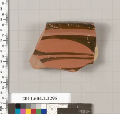 Terracotta fragment of a bell-krater (bowl for mixing wine and water)