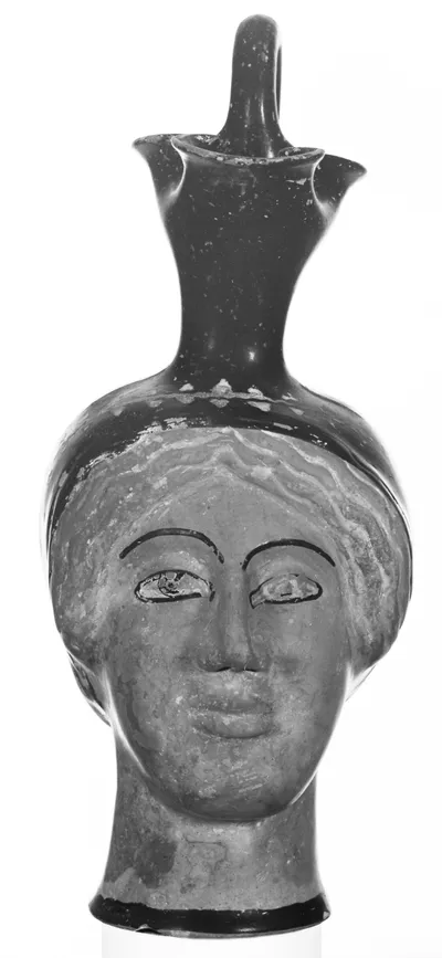 Attic Head Vase