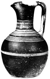OINOCHOE (ATHENIAN GEOMETRIC, SILHOUETTE)
