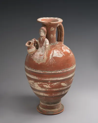 Terracotta jug