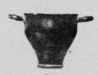 SKYPHOS (SOUTH ITALIAN, CAMPANIAN, BLACK GLAZE)