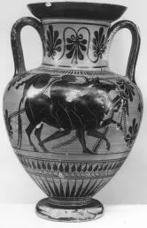 AMPHORA, NECK (ATHENIAN, BLACK-FIGURE)