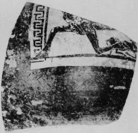 AMPHORA, BELLY, FRAGMENT (ETRUSCAN, BLACK-FIGURE)