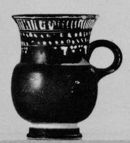 OINOCHOE (SOUTH ITALIAN, GNATHIAN, BLACK GLAZE)