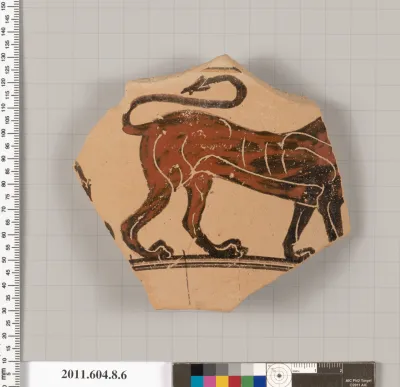 Terracotta fragment of an krater