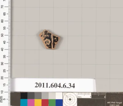 Terracotta fragment of an open shape