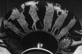CUP B (ATHENIAN, RED-FIGURE)