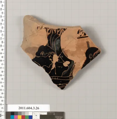 Terracotta fragment of an amphora (jar)