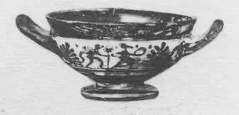 CUP SKYPHOS (ATHENIAN, BLACK-FIGURE)