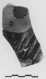 OINOCHOE, FRAGMENT (ATHENIAN, BLACK-FIGURE)