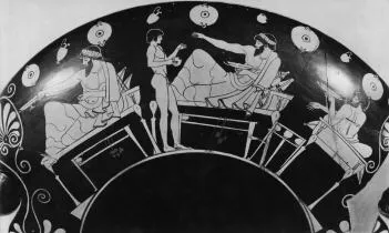 CUP B (ATHENIAN, RED-FIGURE)