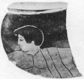 KRATER, COLUMN, FRAGMENT (ATHENIAN, RED-FIGURE)