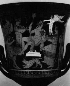 KRATER, CALYX (ATHENIAN, RED-FIGURE)
