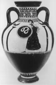 PSEUDO-PANATHENAIC AMPHORA (ATHENIAN, BLACK-FIGURE)