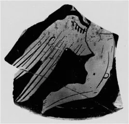PYXIS (?), FRAGMENT (ATHENIAN, RED-FIGURE)