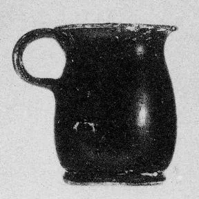 MUG (ATHENIAN, BLACK GLAZE)