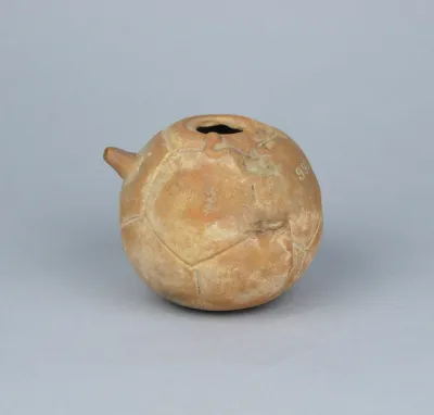 Terracotta flask