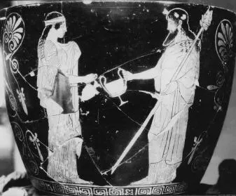 SKYPHOS (ATHENIAN, RED-FIGURE)