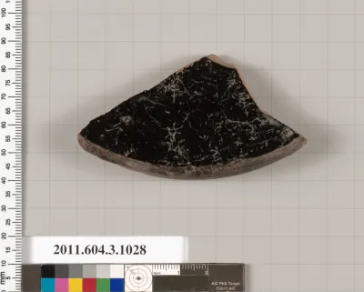 Terracotta fragment of a lid