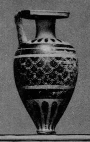 ARYBALLOS, POINTED (PROTOCORINTHIAN, TRANSITIONAL, BLACK-FIGURE)
