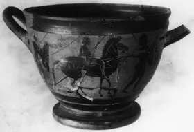 SKYPHOS (ATHENIAN, BLACK-FIGURE)