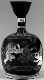 LEKYTHOS, SQUAT (ATHENIAN, RED-FIGURE)