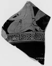 KRATER, BELL, FRAGMENT (SOUTH ITALIAN, APULIAN, RED-FIGURE)