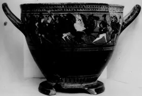 SKYPHOS (ATHENIAN, BLACK-FIGURE)