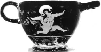 SKYPHOS (ATHENIAN, RED-FIGURE)