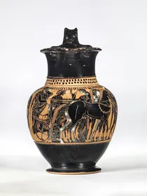 OINOCHOE (ATHENIAN, BLACK-FIGURE)
