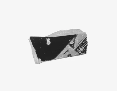 Attic Black-Figure Band Cup Fragment