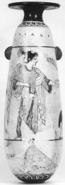 ALABASTRON (ATHENIAN, RED-FIGURE)