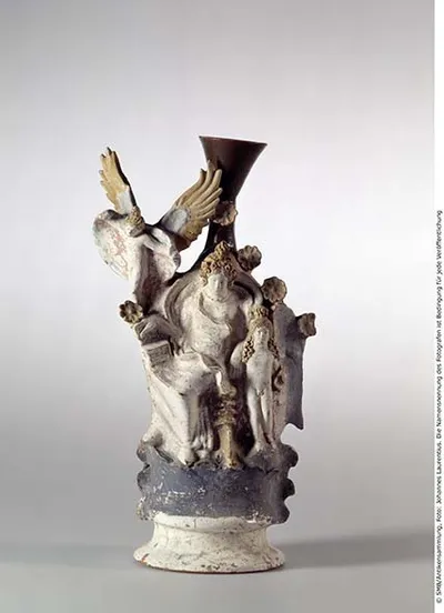 Statuettenlekythos (Attische Figürliche Lekythos: Aphroditegruppe)