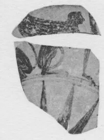AMPHORA (?), FRAGMENTS (ITALIOTE, BLACK-FIGURE)