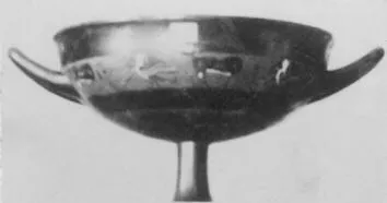 CUP, LITTLE MASTER BAND (ATHENIAN, BLACK-FIGURE)