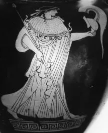 AMPHORA, NECK (ATHENIAN, RED-FIGURE)