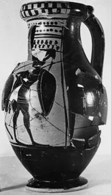 OLPE (ATHENIAN, BLACK-FIGURE)