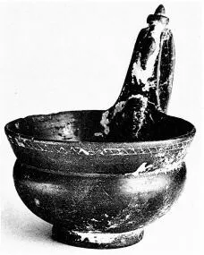 KYATHOS (ETRUSCAN, BUCCHERO)