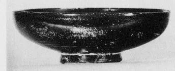 BOWL (ETRUSCAN, BLACK GLAZE)
