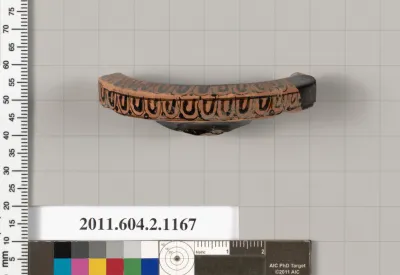 Terracotta fragment of an oinochoe (jug)