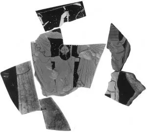 CUP, FRAGMENTS (ATHENIAN, RED-FIGURE)