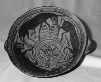 CUP (ATHENIAN GEOMETRIC, SILHOUETTE)