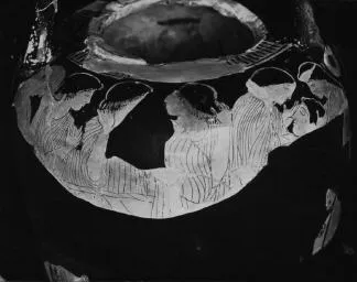 LOUTROPHOROS, FRAGMENT (ATHENIAN, RED-FIGURE)