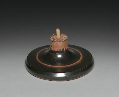 Foot from Red-Figure Kylix (Drinking Cup)