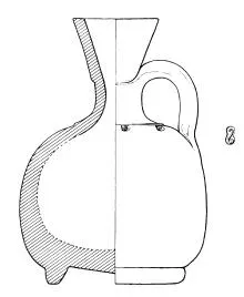 LEKYTHOS, SQUAT (SOUTH ITALIAN, BLACK GLAZE)
